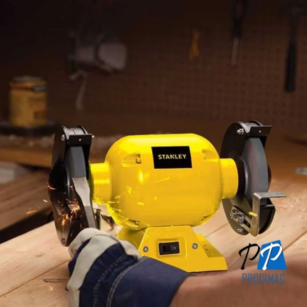 Amoladora De Banco 6" 373W 3450 rpm Stanley STGB3715-B2P