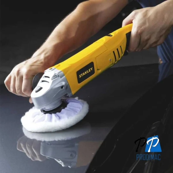 Pulidora de 5" 600 W 3000 Rpm Stanley STGP612K-B2