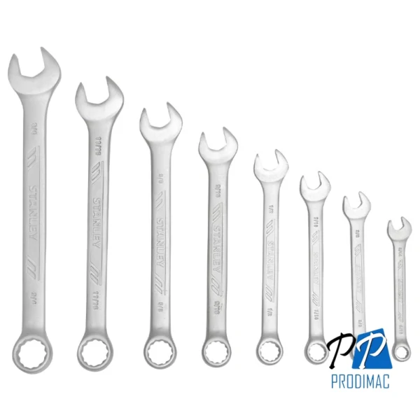 Set de Llaves Combinadas Estándar 8 Unidades Stanley STMT73748-LA